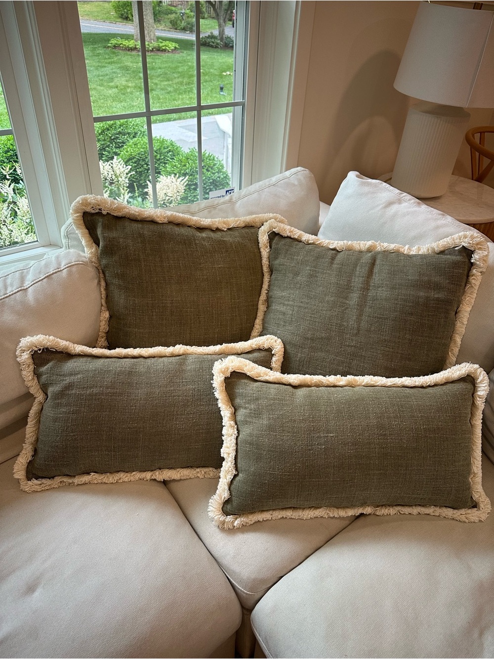 Serena and Lily NWT Bowden pillow covers ONLY in Grove
